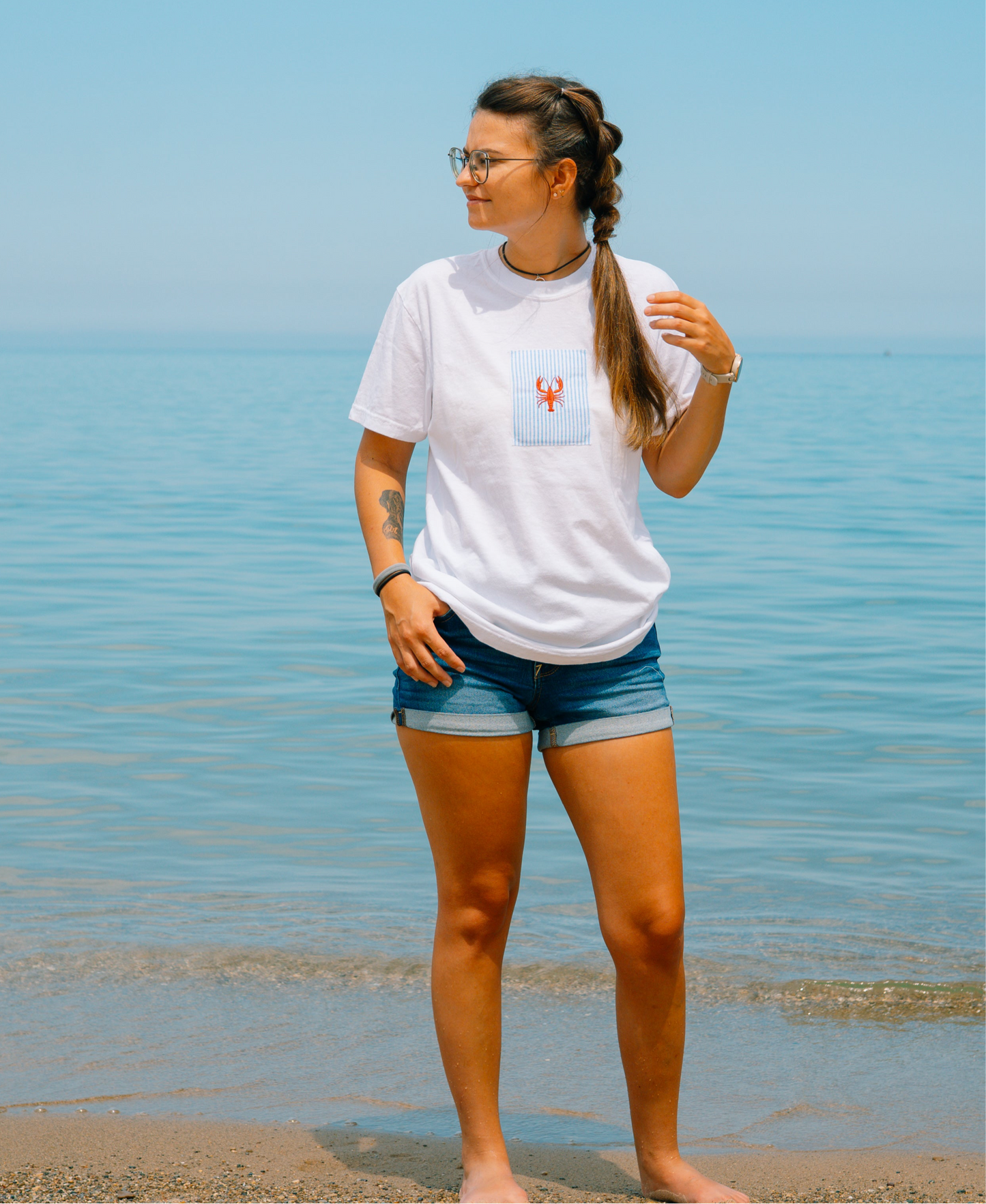 Lobster Patchwork Tee