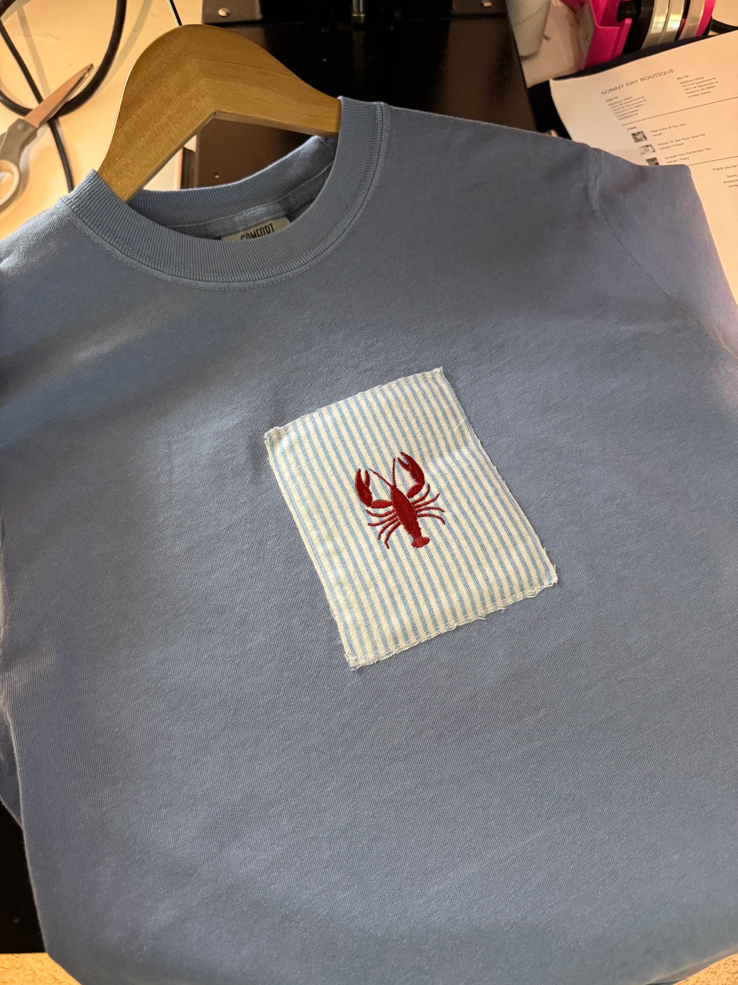 Lobster Patchwork Tee