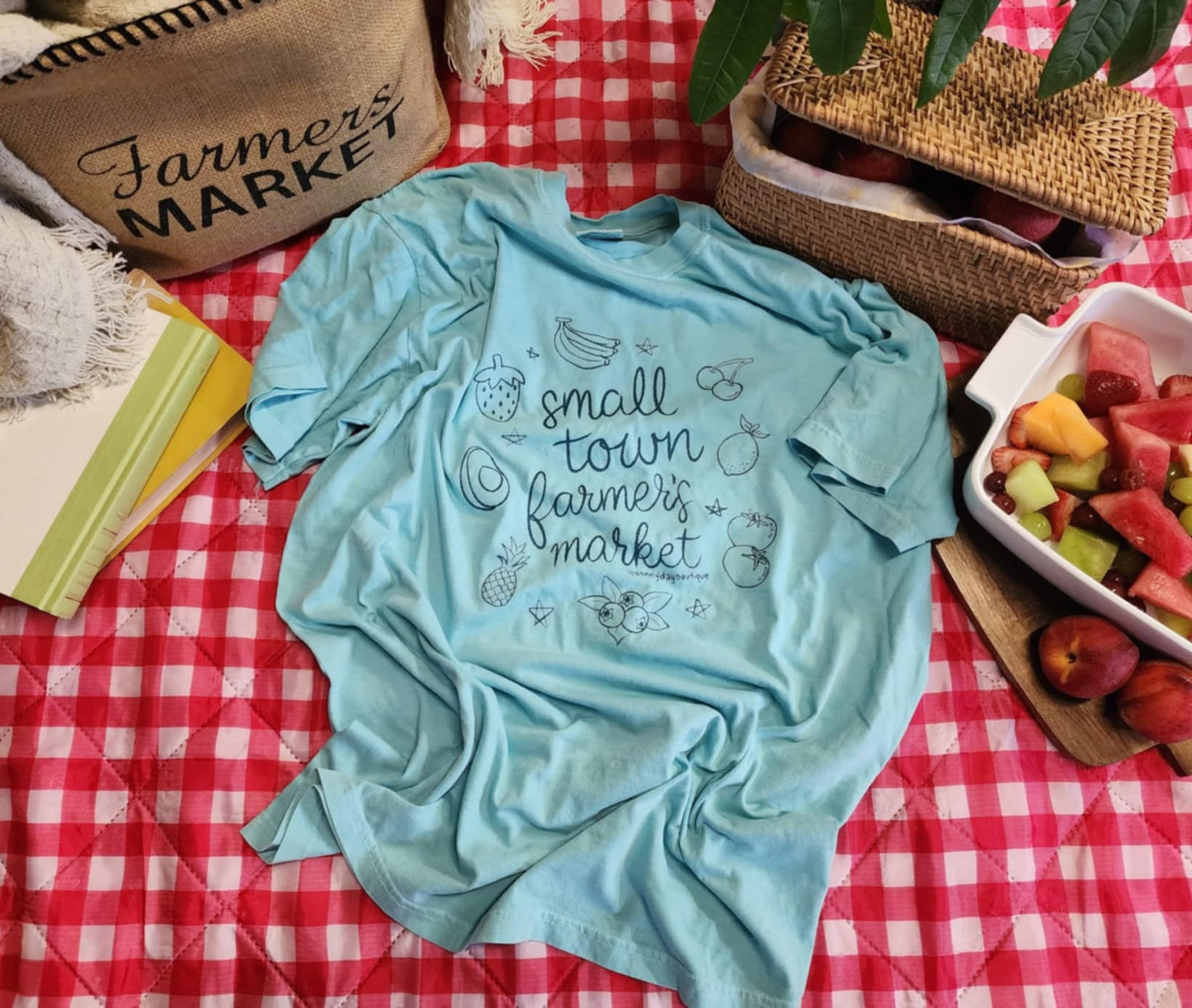 Small Town Farmer's Market Tee