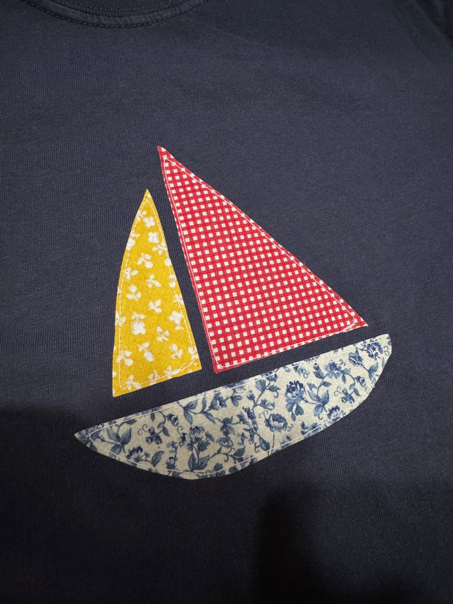 Set Sail Patchwork Tee