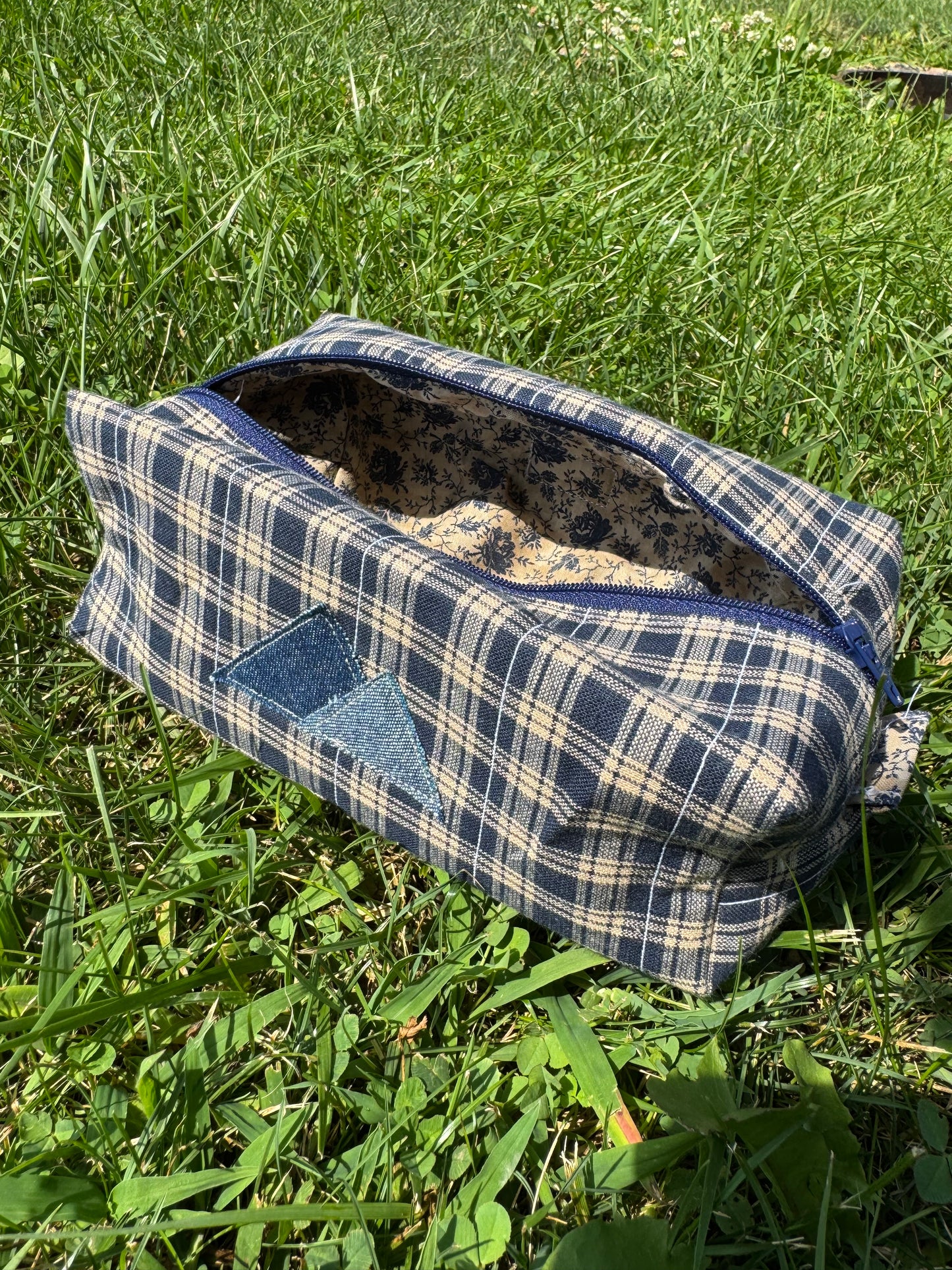Mountain Quilted Makeup Bag