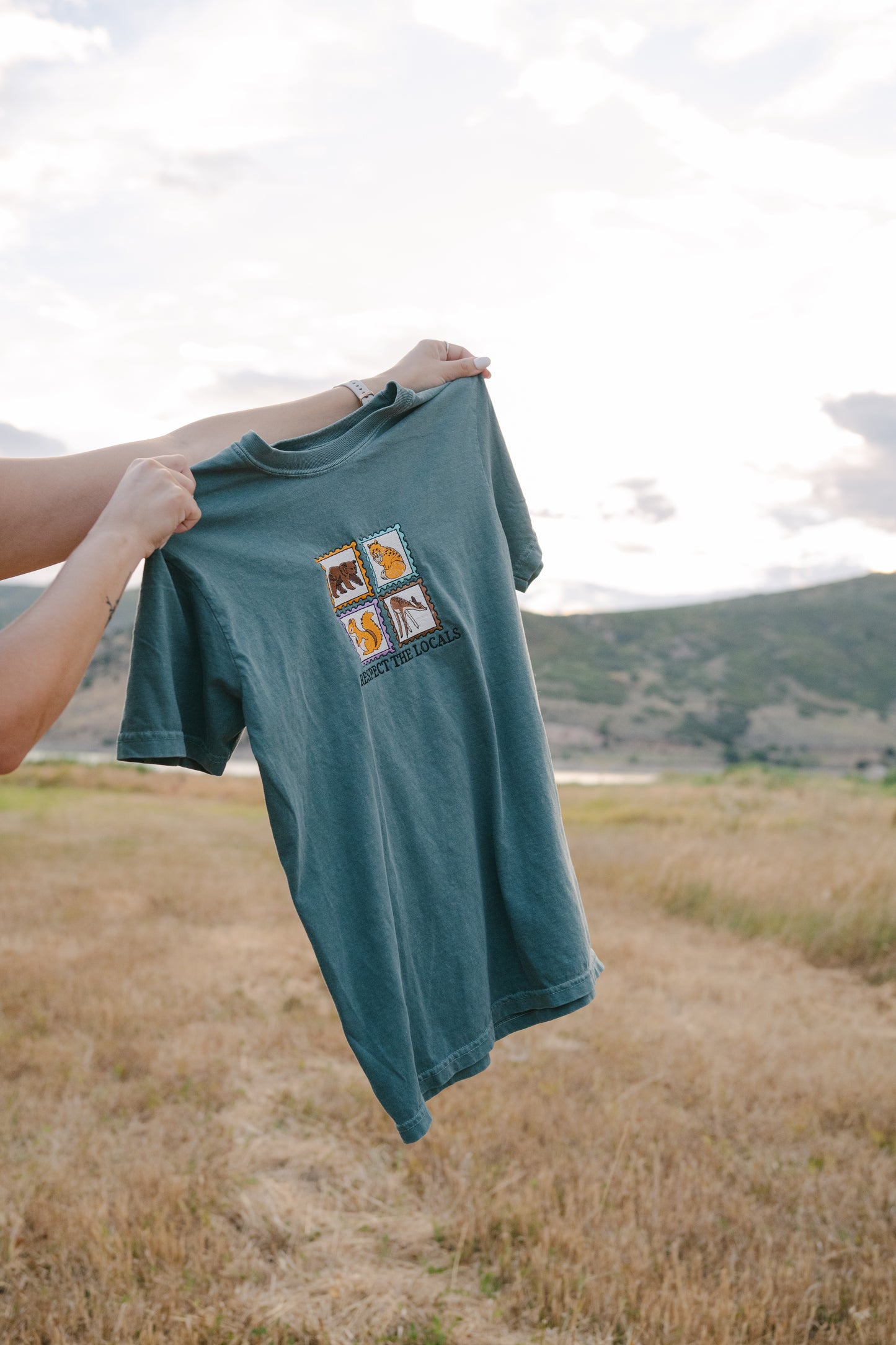 Respect The Locals Embroidered Tee