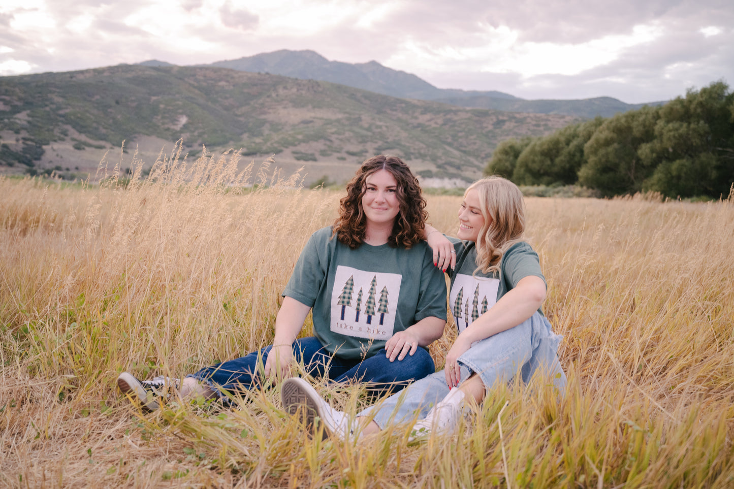 Take A Hike Patchwork Tee