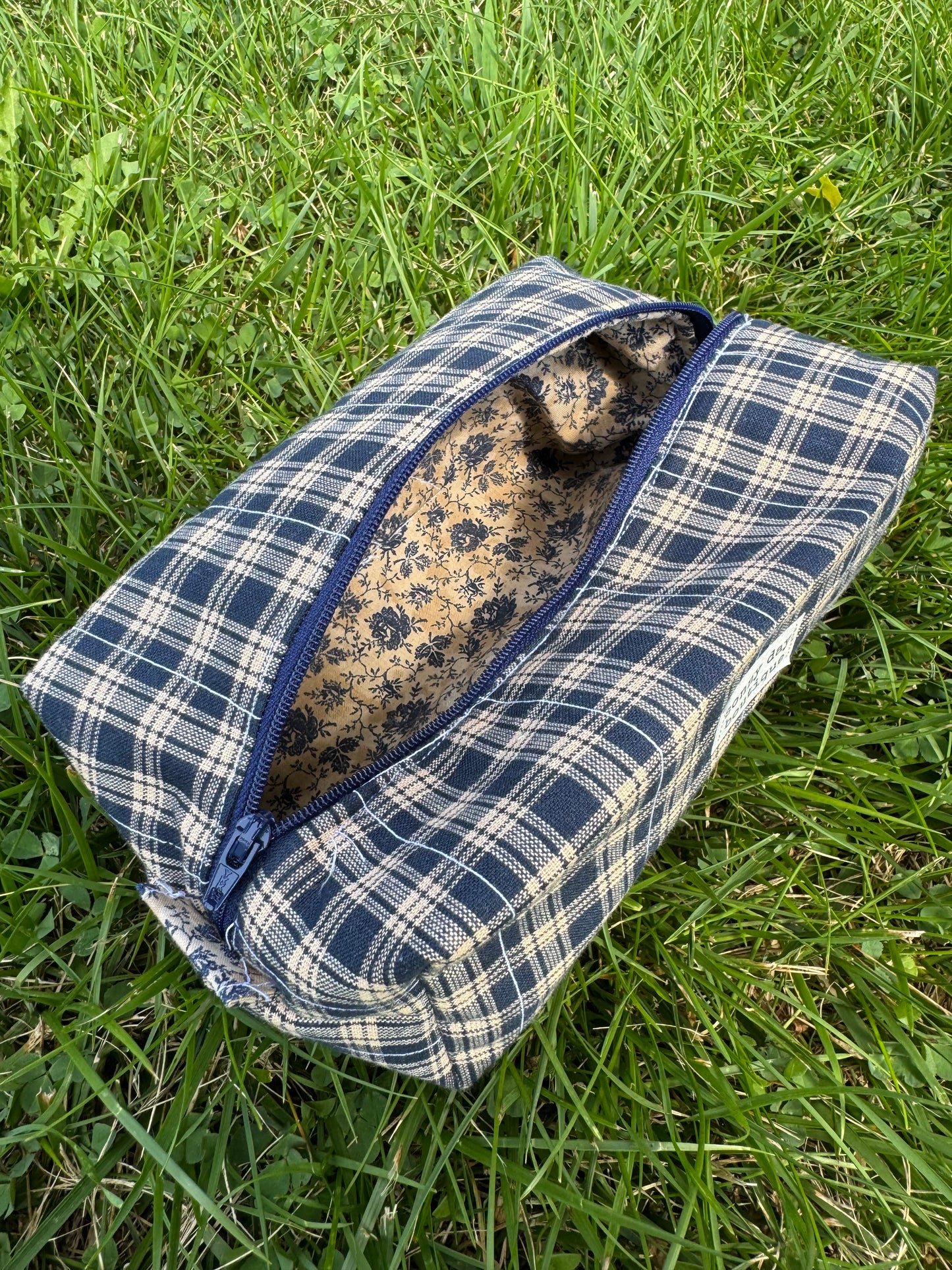 Mountain Quilted Makeup Bag