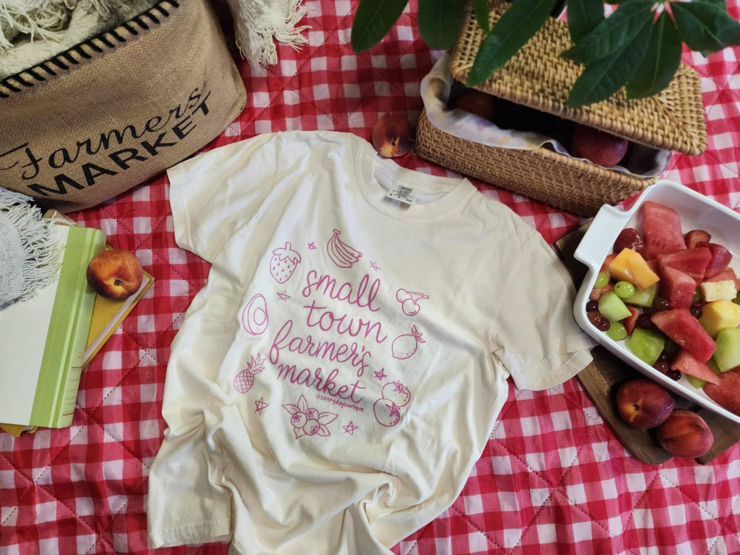 Small Town Farmer's Market Tee