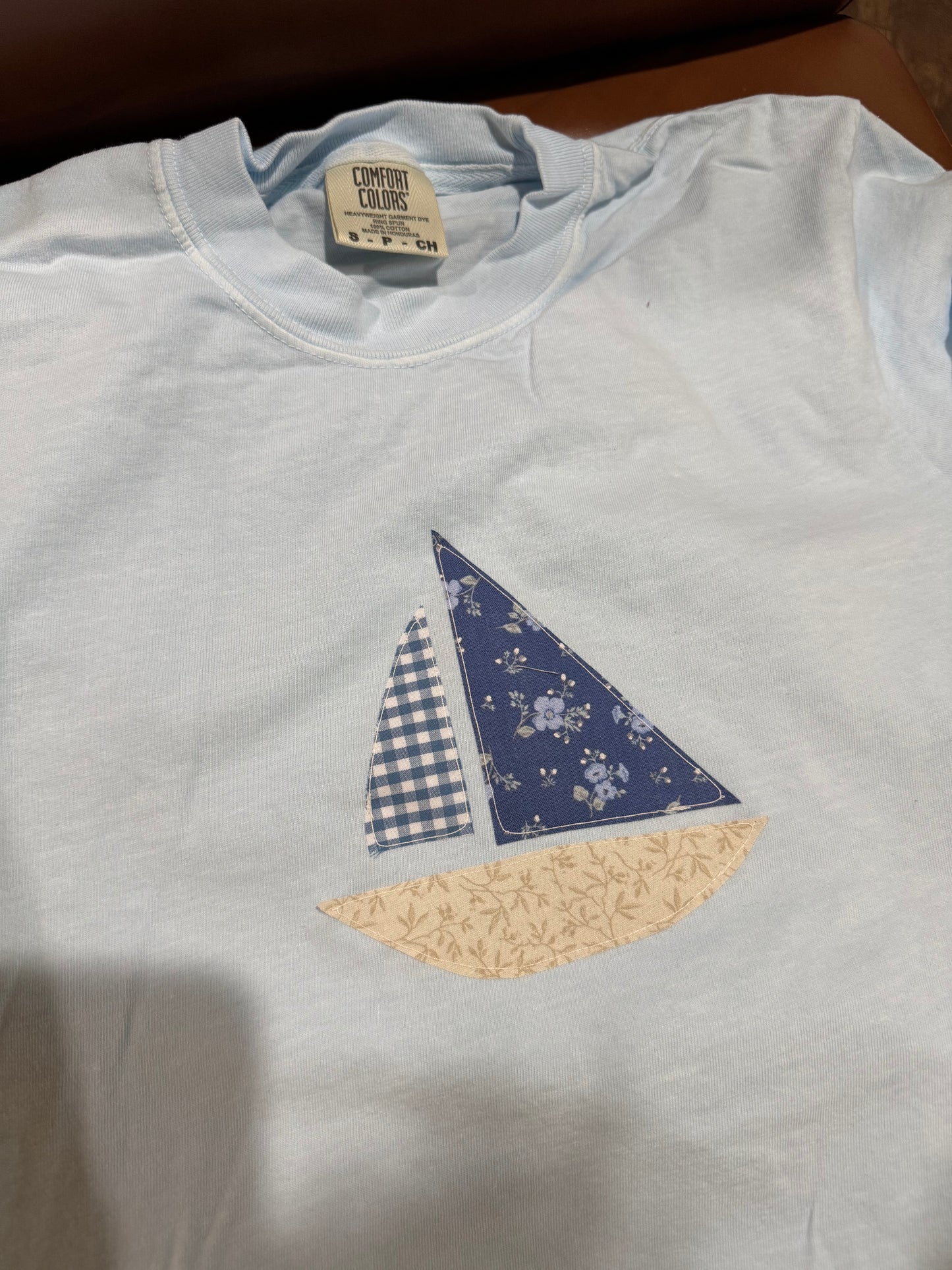 Set Sail Patchwork Tee