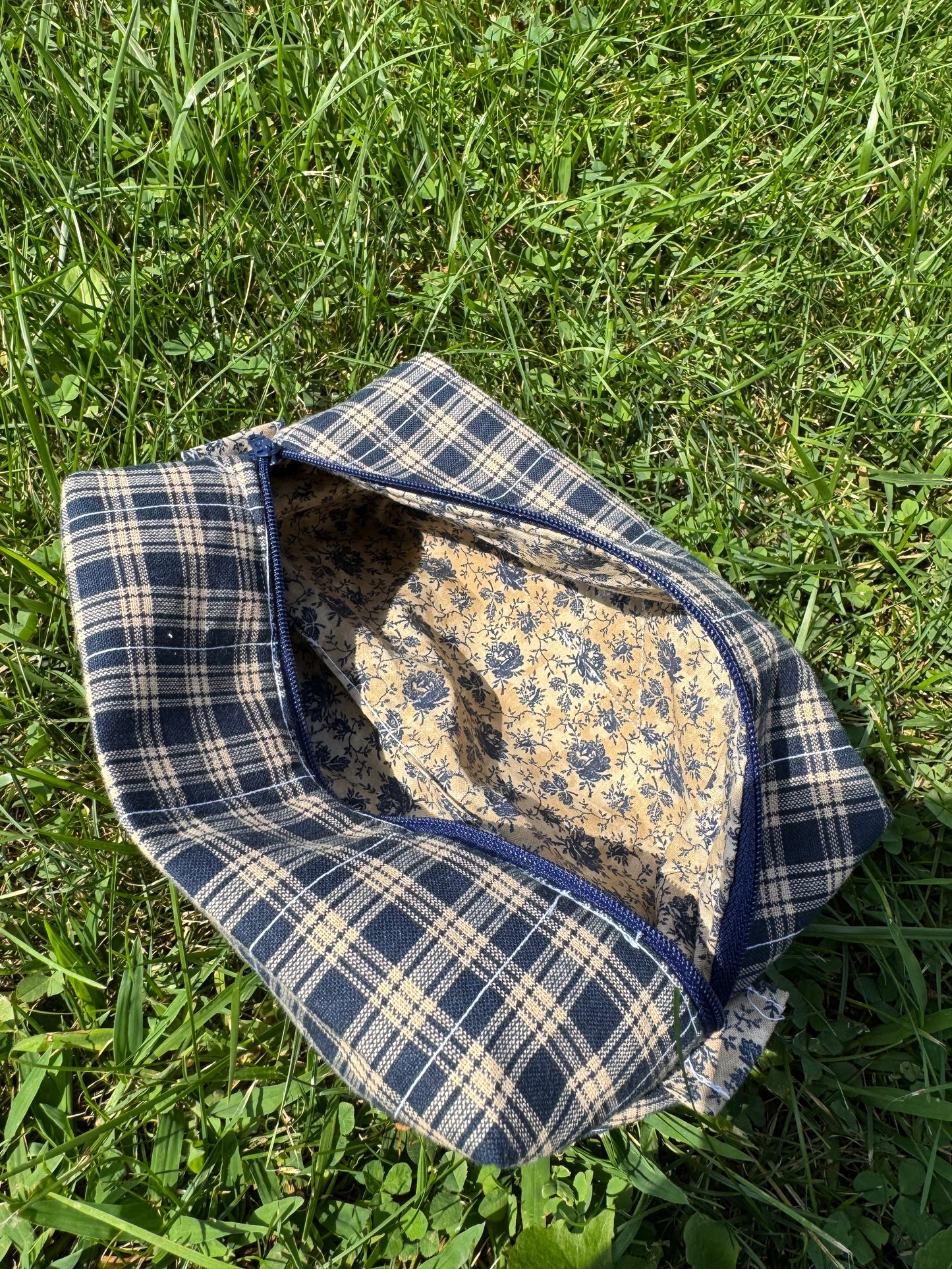 Mountain Quilted Makeup Bag