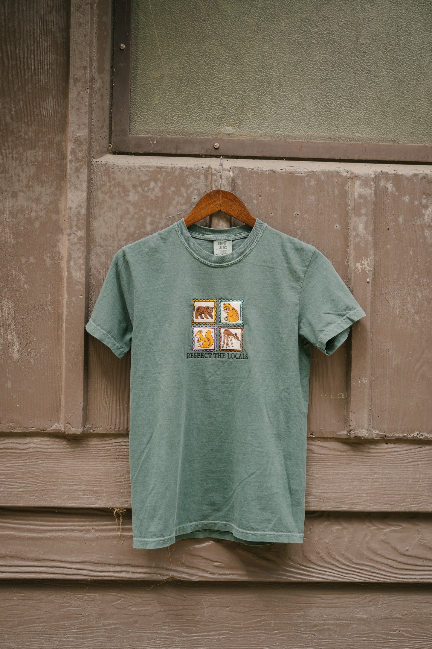 Respect The Locals Embroidered Tee