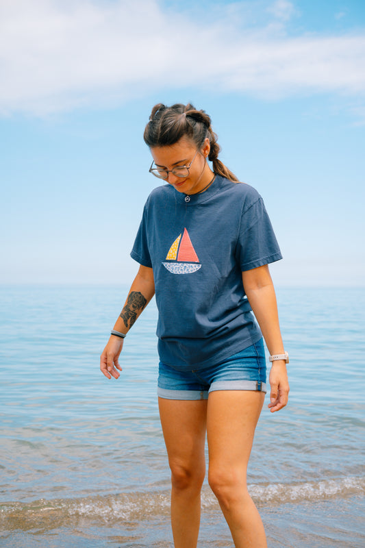 Set Sail Patchwork Tee