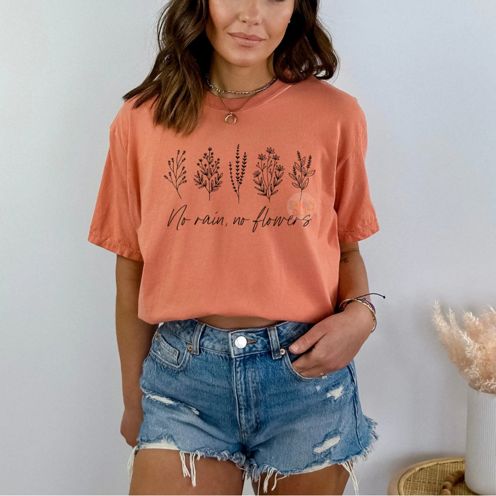 No Rain No Flowers Tee