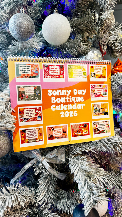 Sonny Day Wall Calendar (2026)