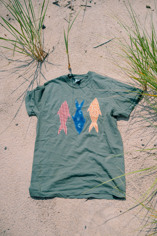 Catch Of The Day Patchwork Tee