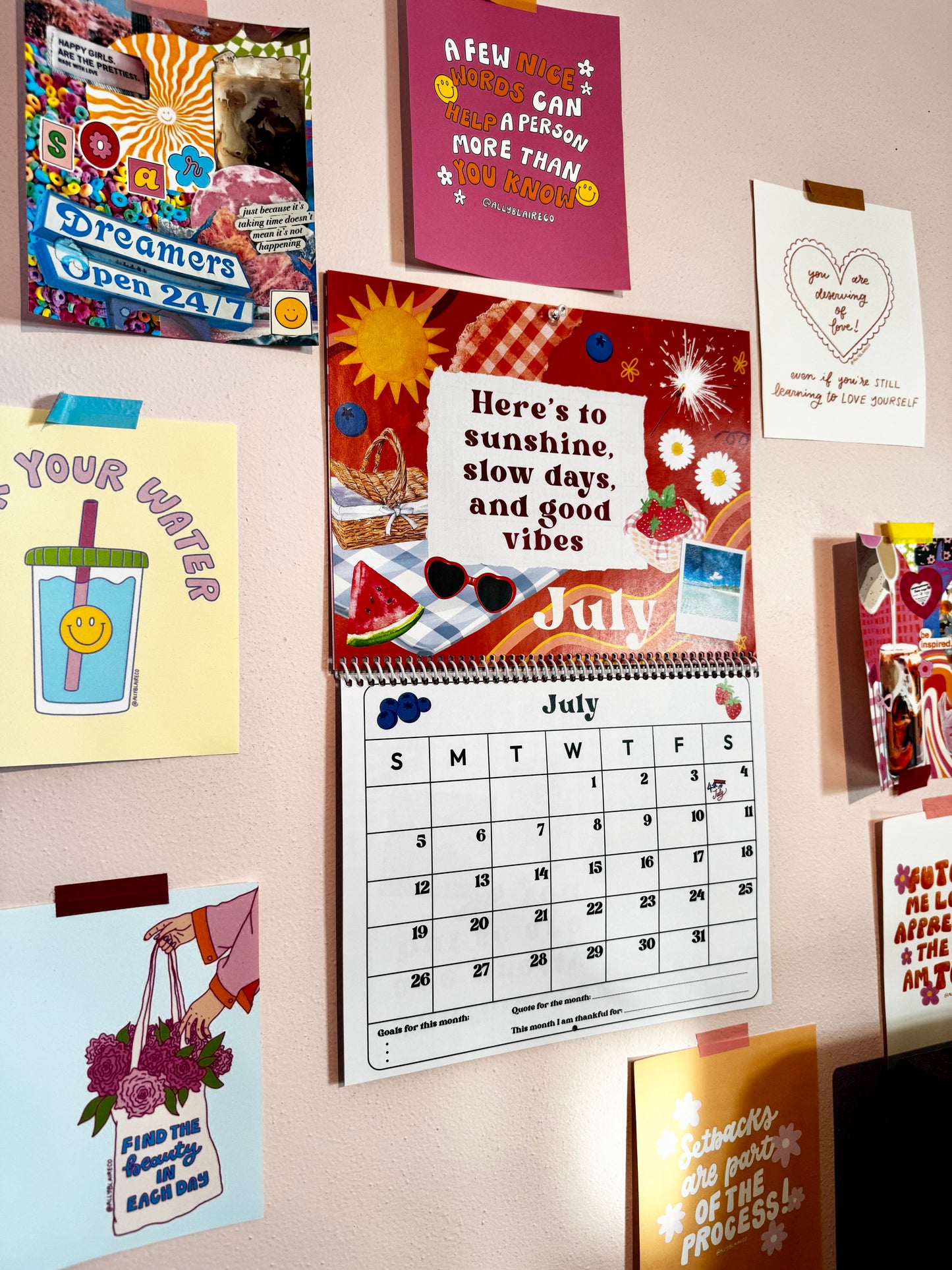 Sonny Day Wall Calendar (2026)