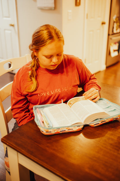 Love Like Jesus Embroidered Long Sleeve