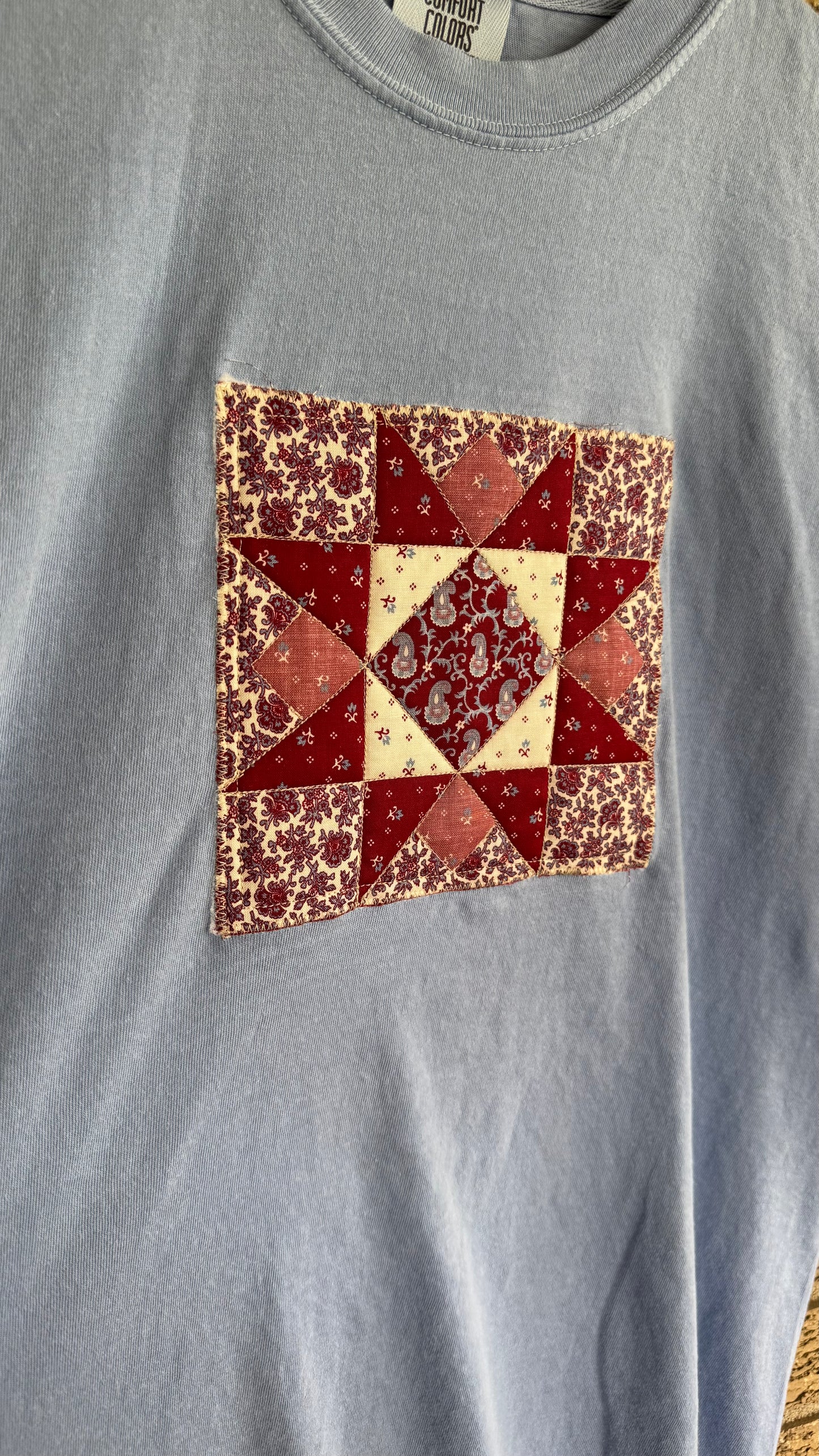 Patriotic Quilt Block Tee