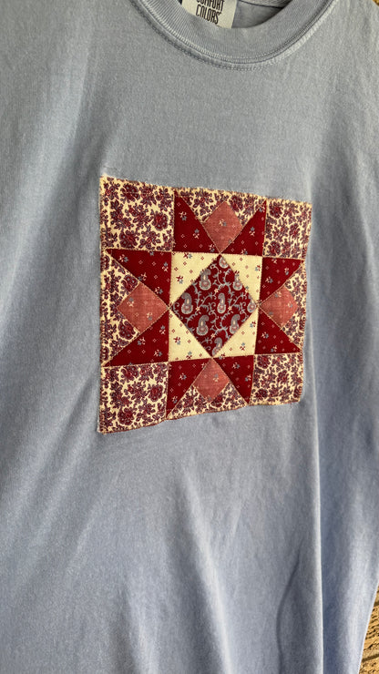 Patriotic Quilt Block Tee
