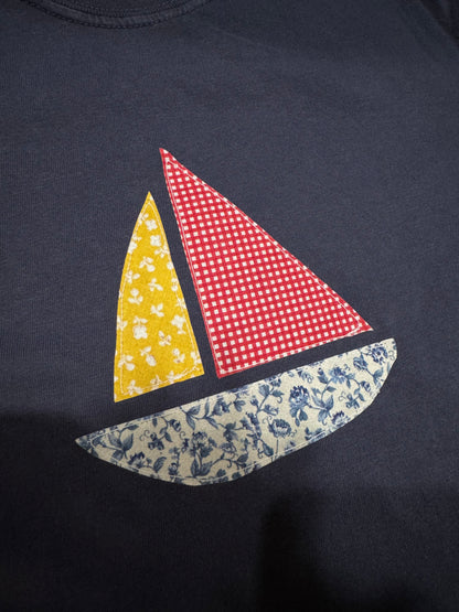 Set Sail Patchwork Tee