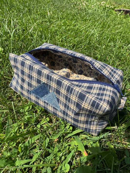 Mountain Quilted Makeup Bag