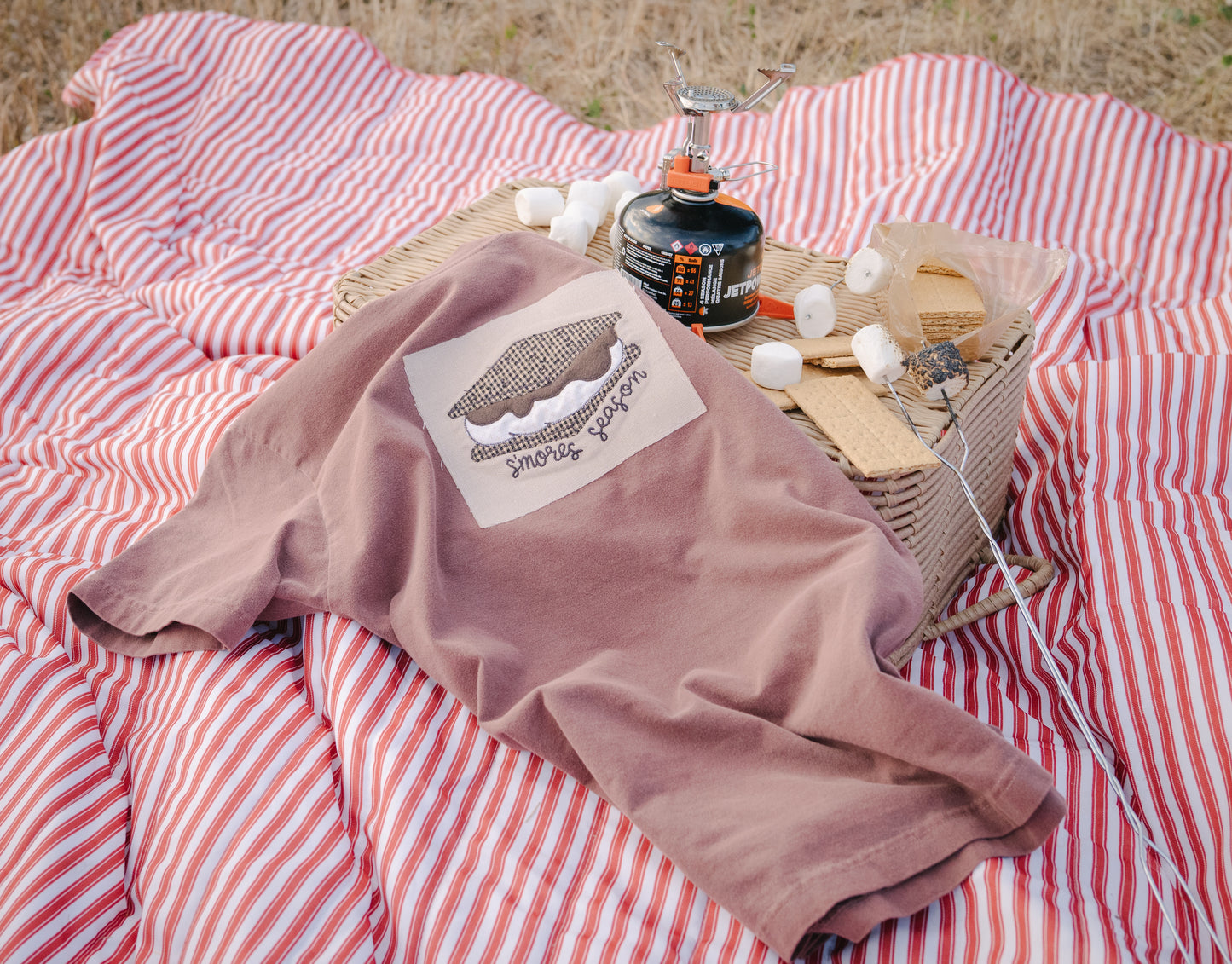 S'mores Patchwork Tee