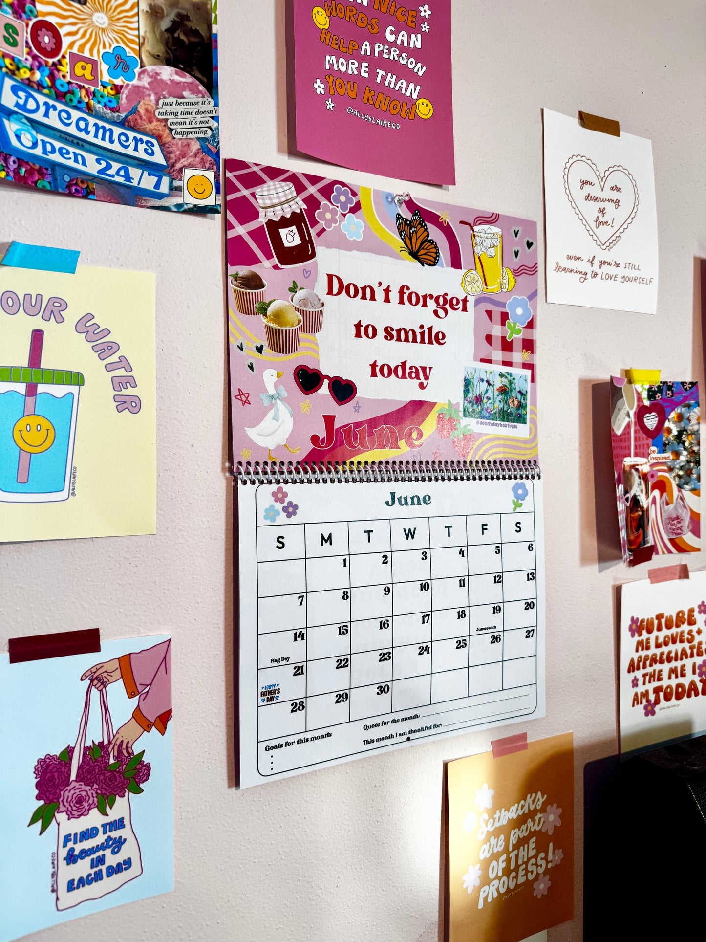 Sonny Day Wall Calendar (2026)