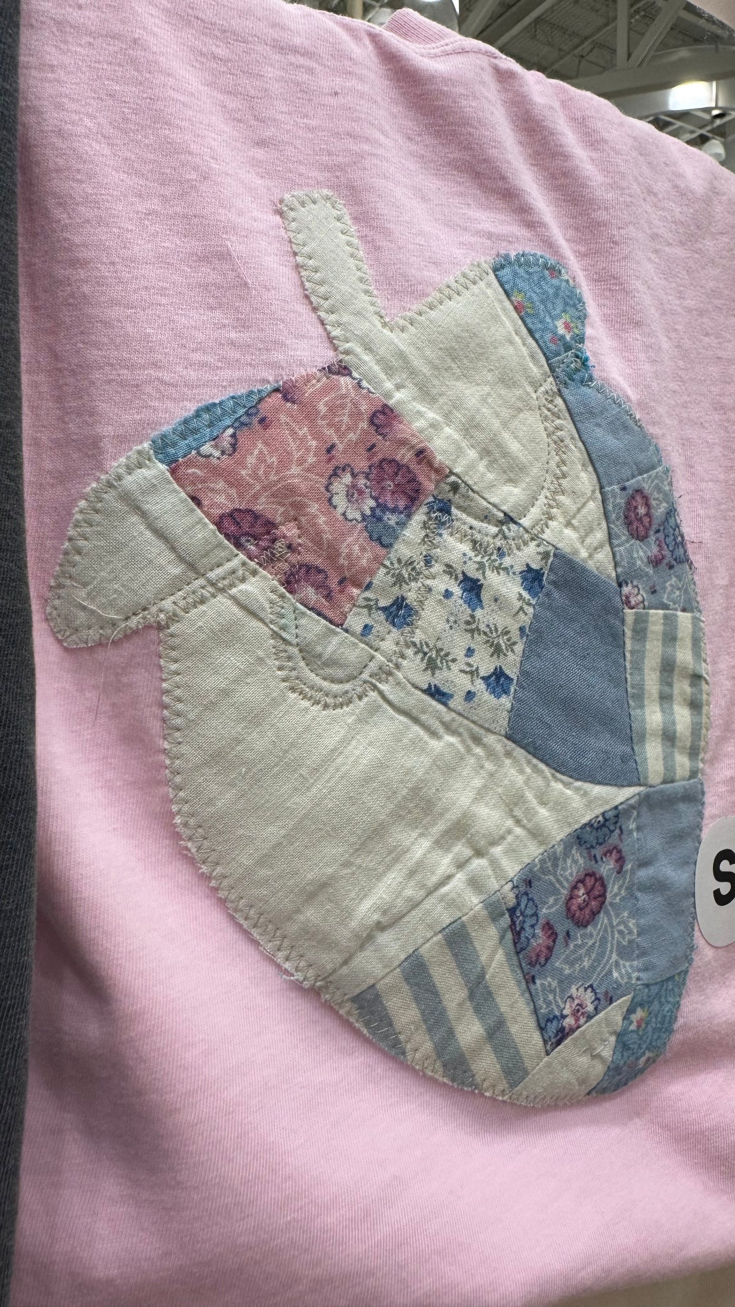 Strawberry Quilt Patch Tee