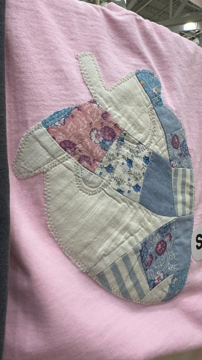 Strawberry Quilt Patch Tee