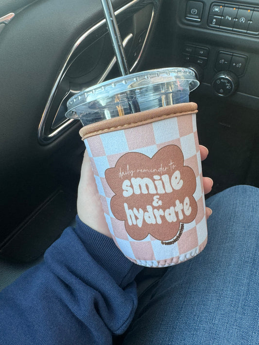 Smile & Hydrate Drink Sleeve