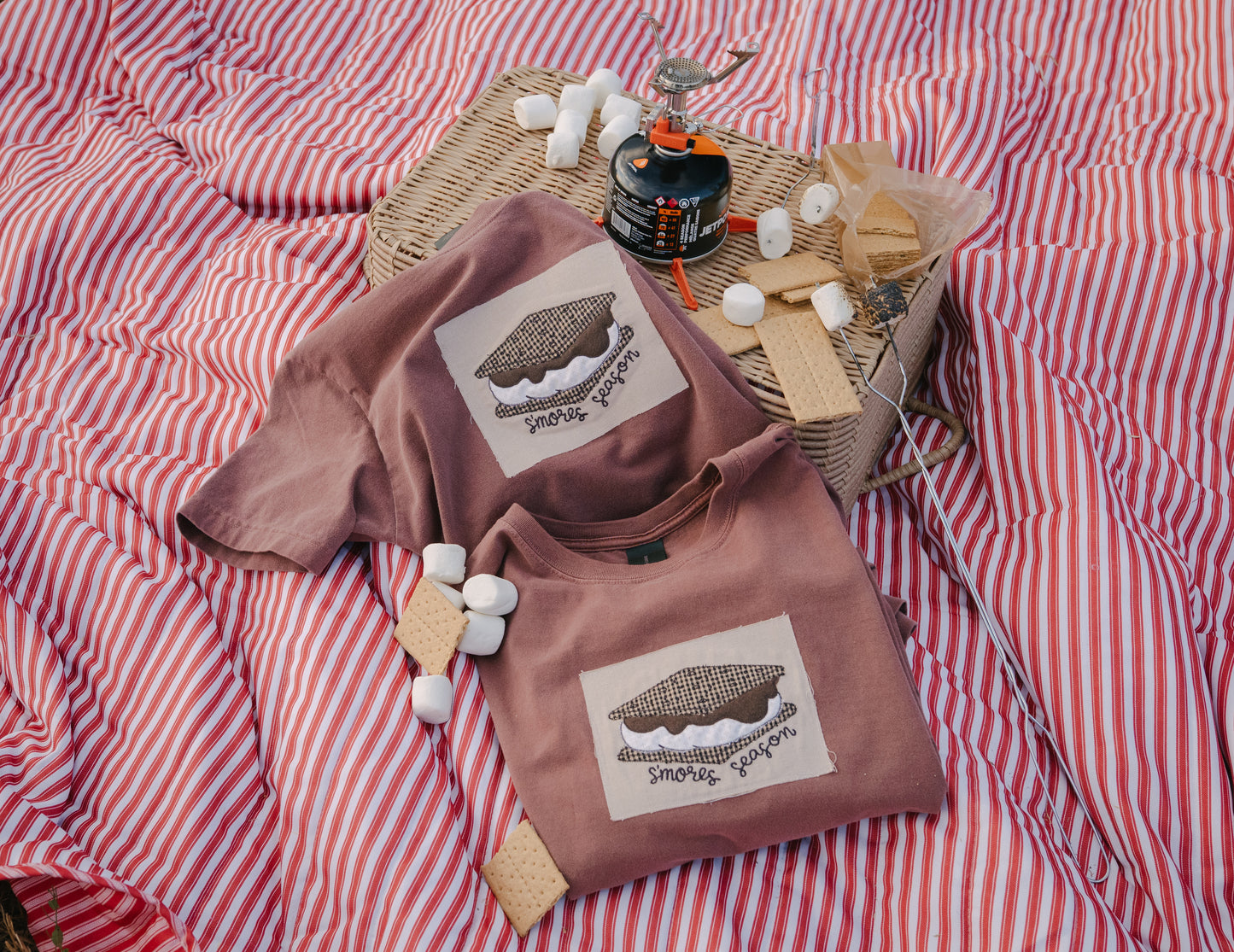 S'mores Patchwork Tee