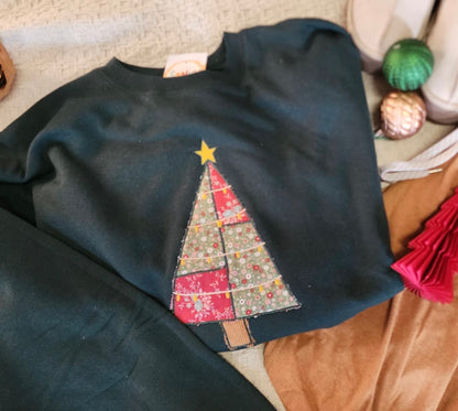 Christmas Tree Patchwork Crew
