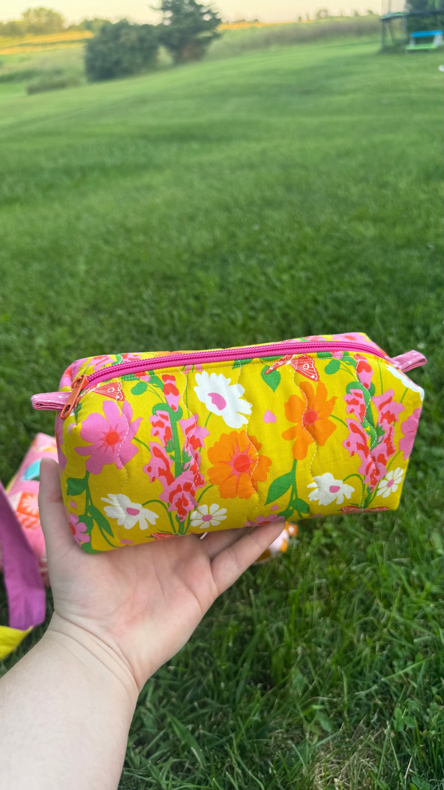 Flower Boxy Bag