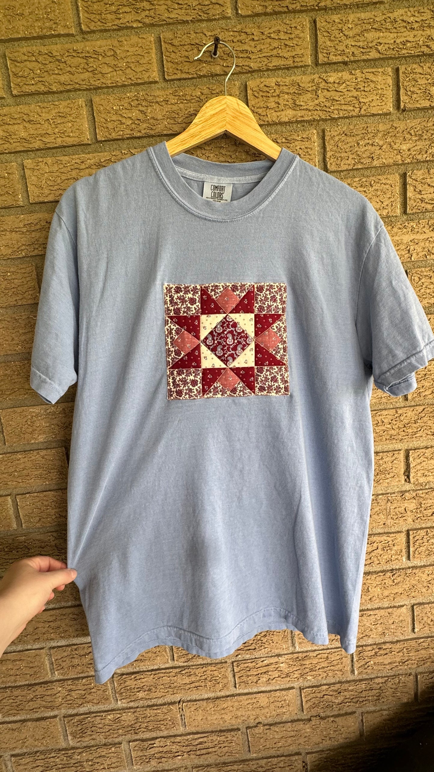 Patriotic Quilt Block Tee