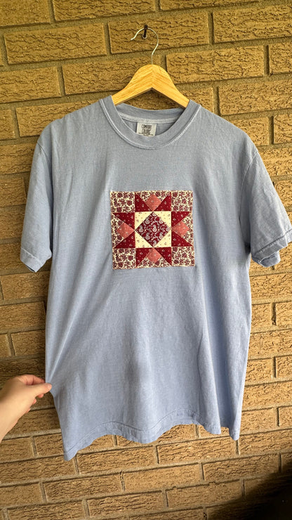 Patriotic Quilt Block Tee