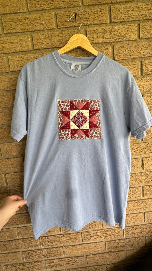 Patriotic Quilt Block Tee