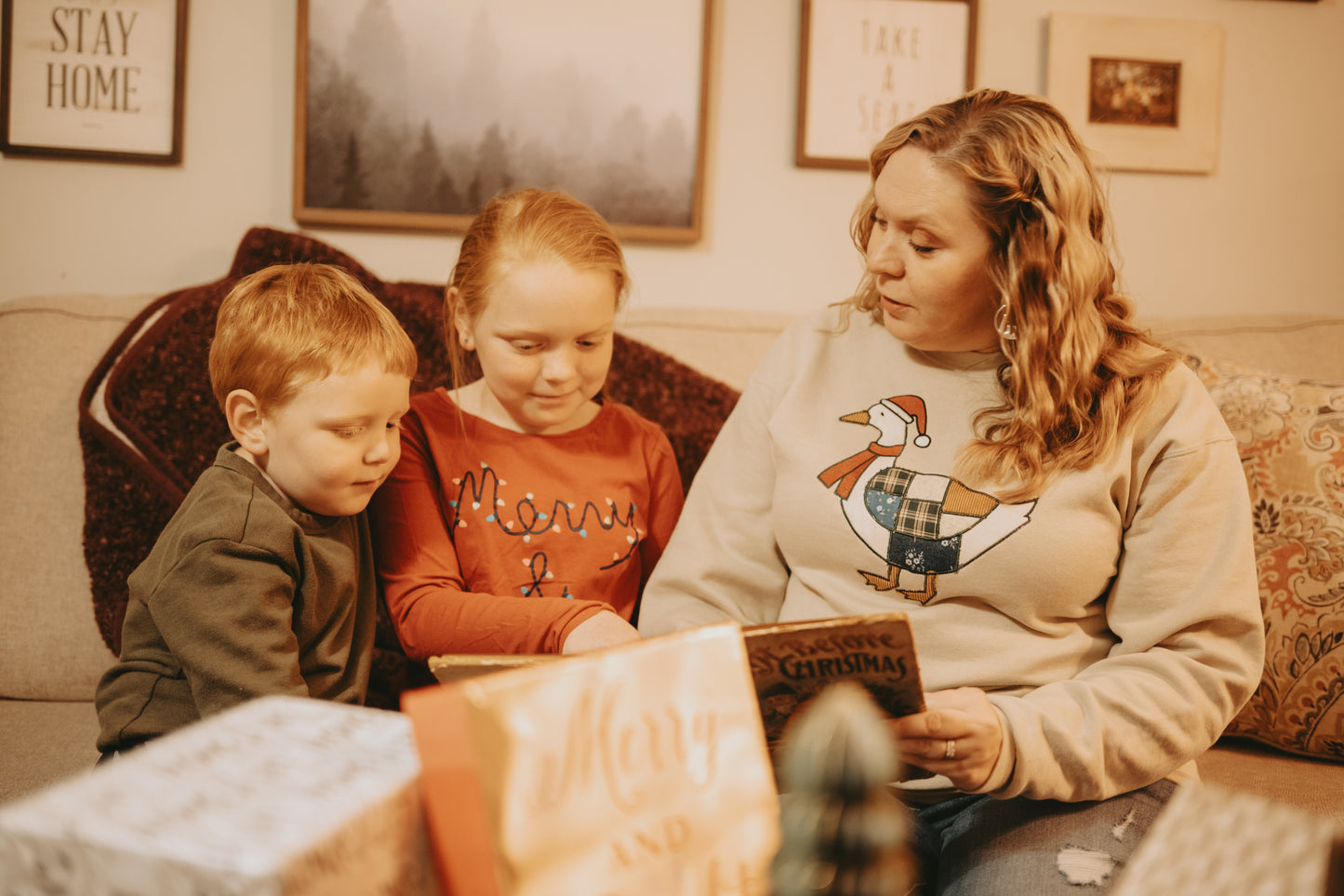 Christmas Goose Patchwork