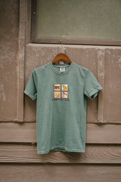 Respect The Locals Embroidered Tee