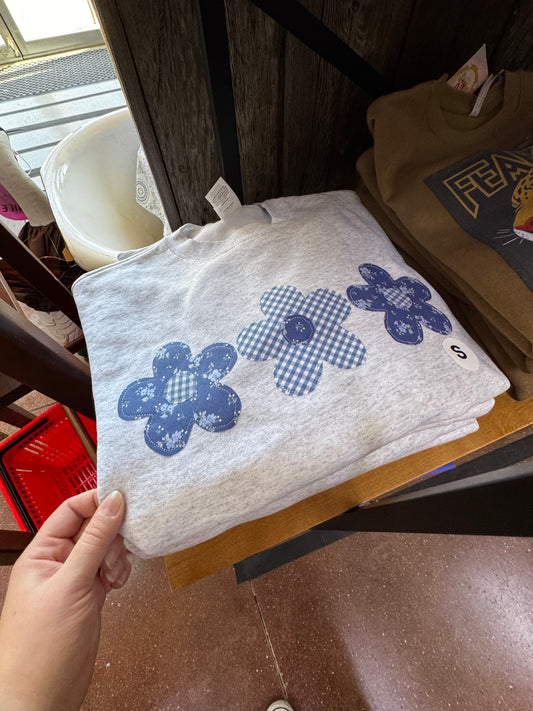 Flower Patchwork Crew