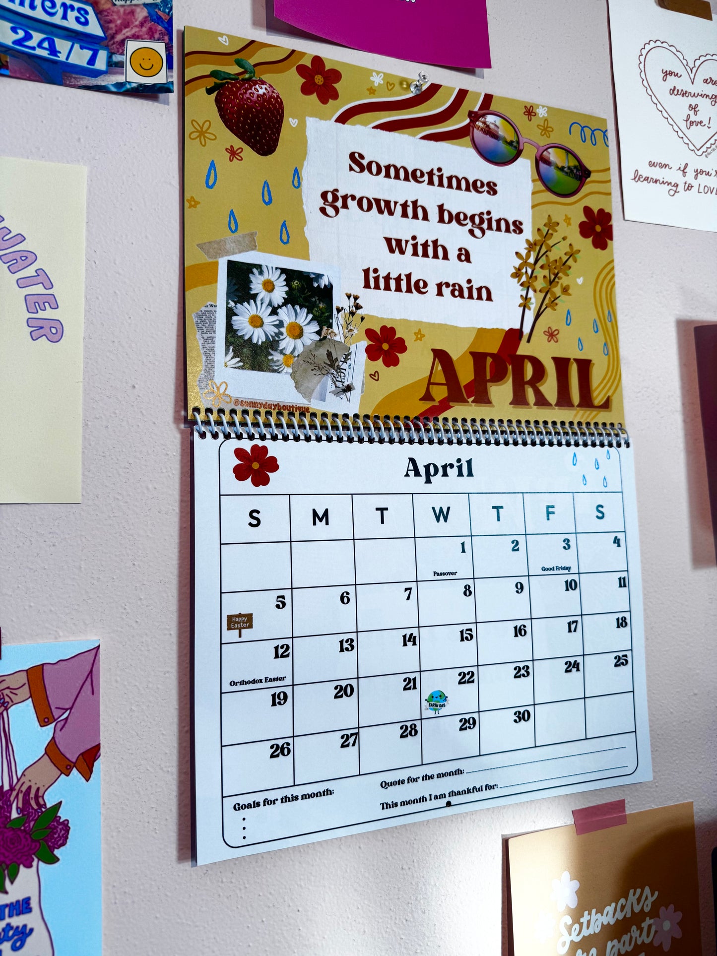 Sonny Day Wall Calendar (2026)