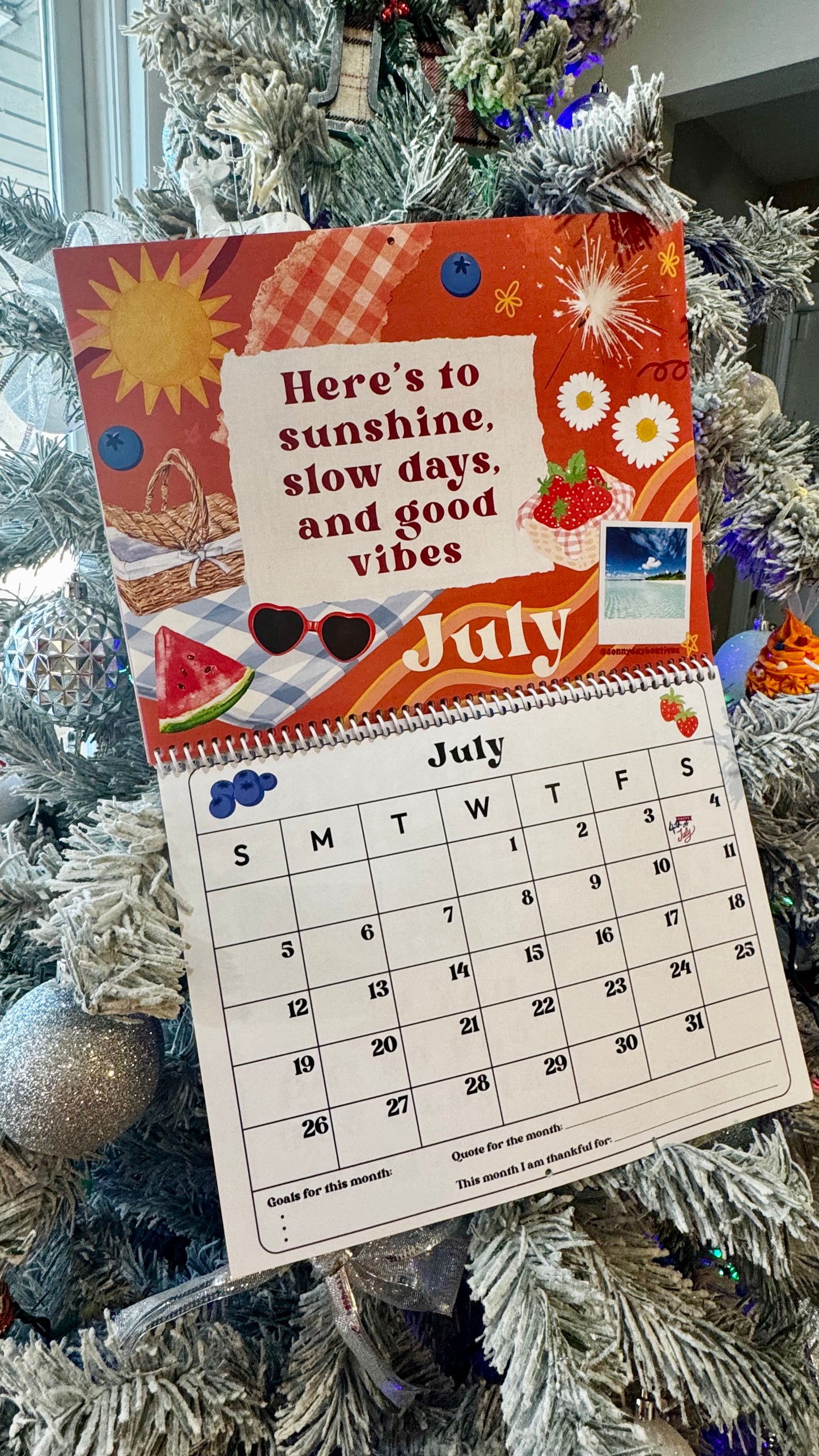 Sonny Day Wall Calendar (2026)