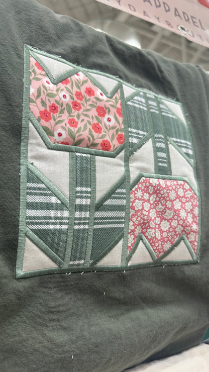 Spring Tulip Patchwork Tee