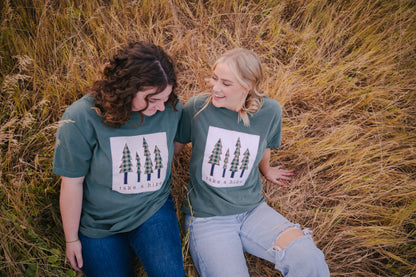 Take A Hike Patchwork Tee