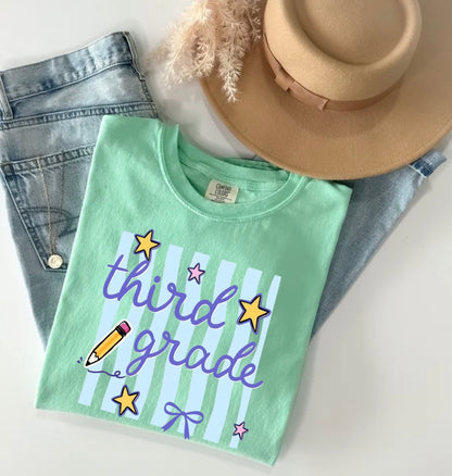 Third Grade Customized Tee