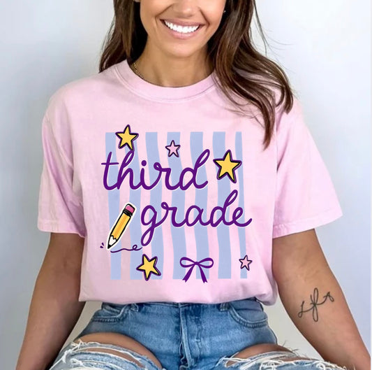 Third Grade Customized Tee