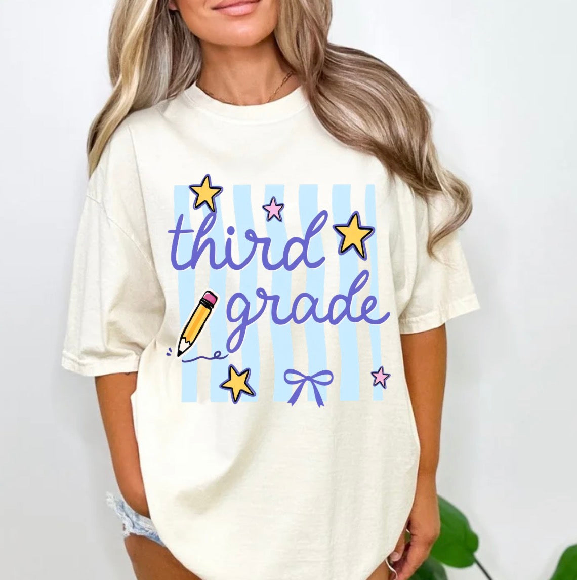 Third Grade Customized Tee