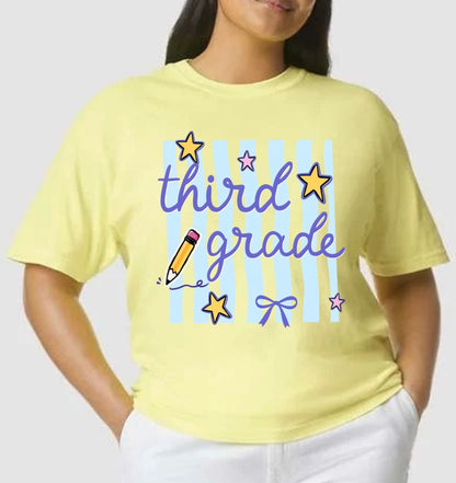Third Grade Customized Tee