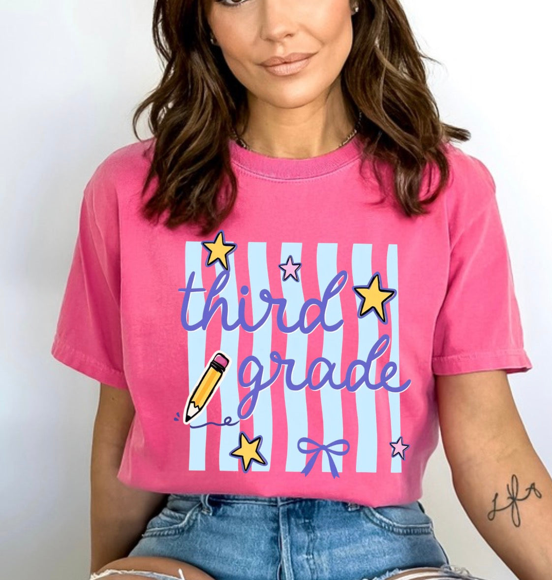 Third Grade Customized Tee