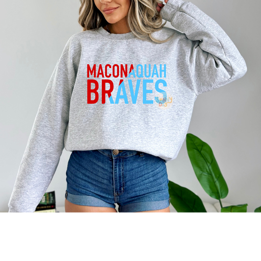 Maconaquah High School Braves Sweatshirt