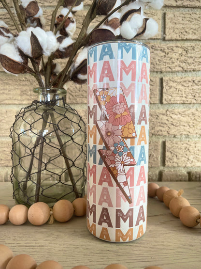 Retro Mama Tumbler