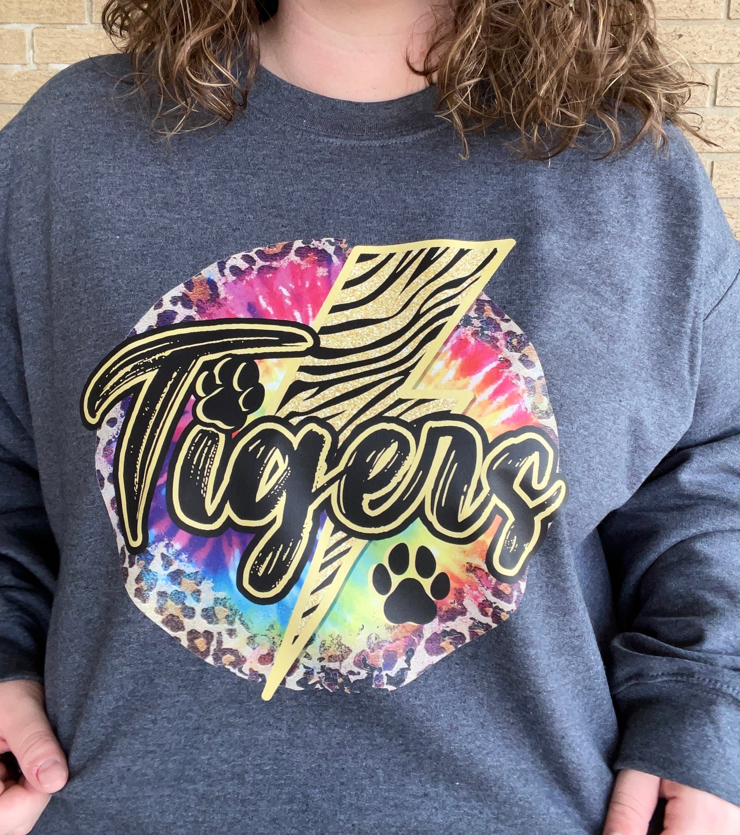 Tigers Lightning Bolt Sweatshirt