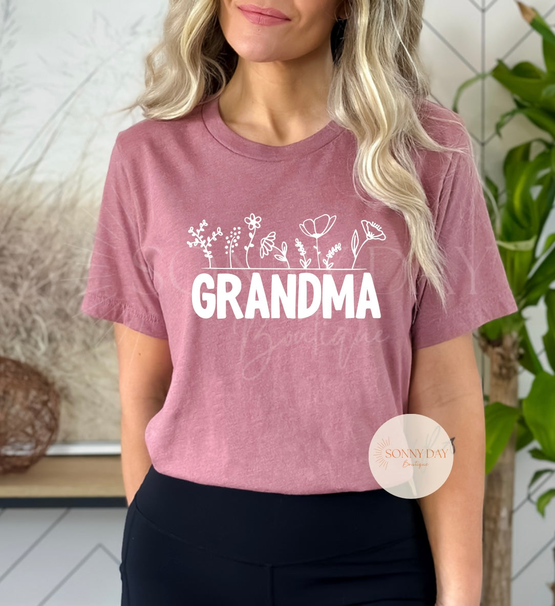 Grandma Floral Tee