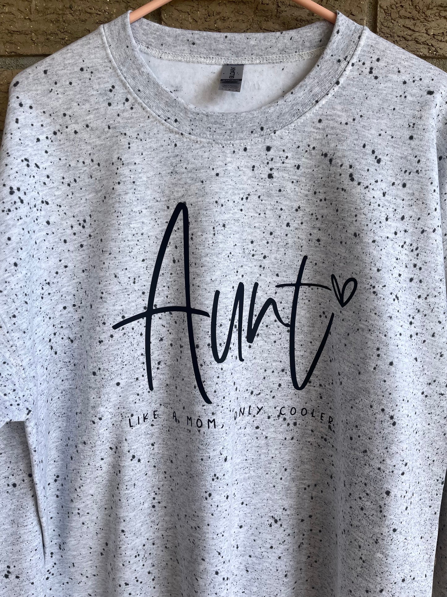 Custom Aunt Crew (w/ Splatter)